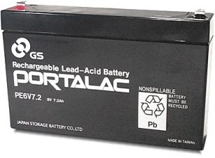 Batterie Rechargeable - PE6V7.2F1 Portalac PE6V7.2F1 - Rechargeable