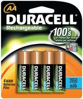 Pile Duracell Duracell DC1500B4 - Rechargeable