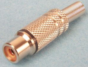 Fiche RCA femelle - AJ-05 Techni-C AJ-05 - Connecteur audio - vidéo