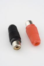 Connecteur RCA femelle rouge/noir - A215 Provo A215 - Connecteur audio - vidéo