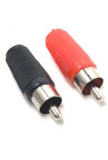 Connecteur RCA male rouge/noir - A214 Provo A214 - Connecteur audio - vidéo