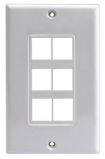 Plaque Mural 6 Ports - UHDJ6 Provo UHDJ6 - Plaque Mural