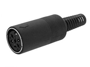Fiche DIN 6 Pins - CA085 Velleman CA085 - Connecteurs Divers