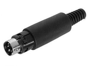 Fiche MINI-DIN 4 Pins - CA088 Velleman CA088 - Connecteurs Divers